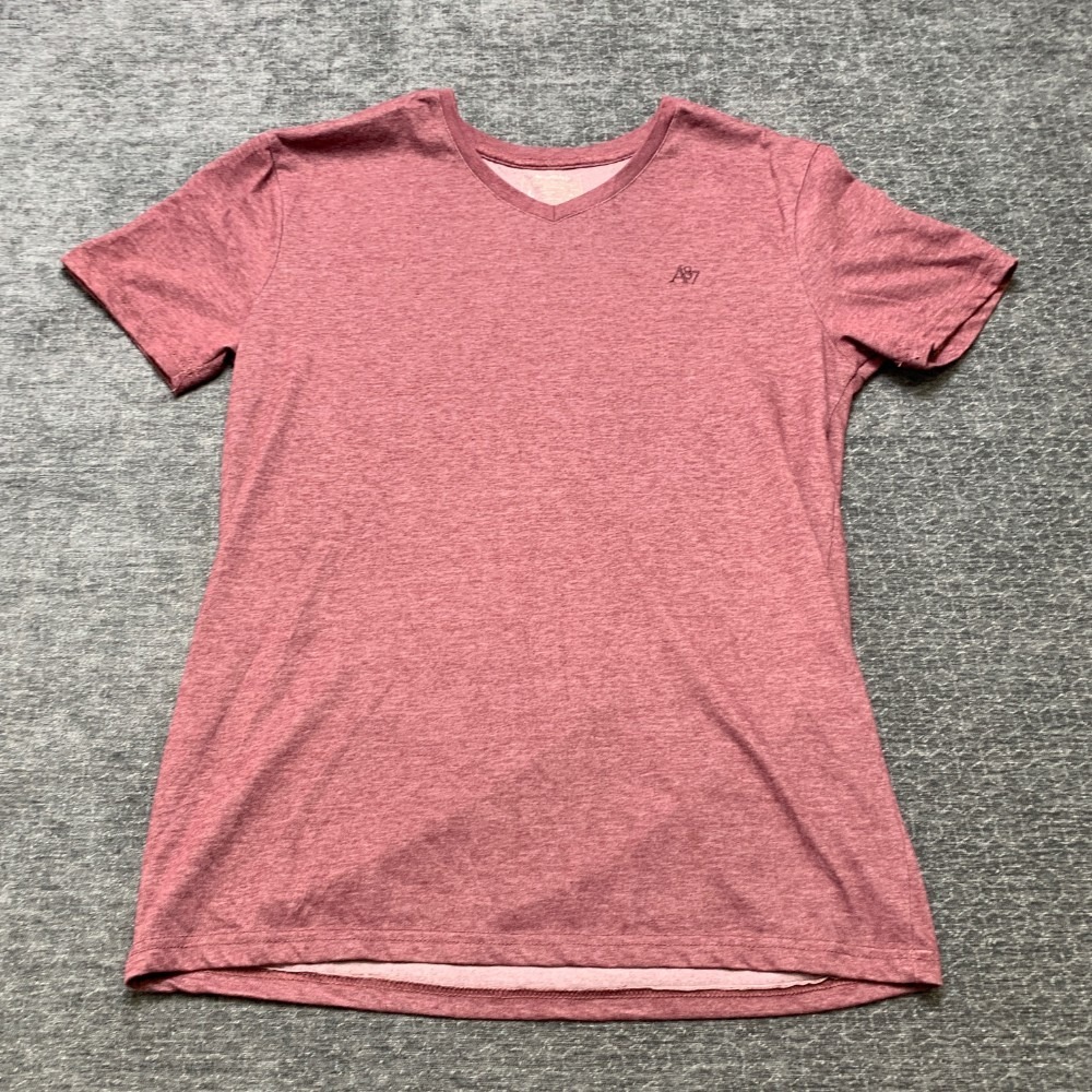 Aeropostale T Shirt Womens Large Pink Logo Casual Short Sleeve Streetwear